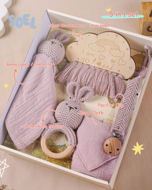 Soel - Gentle Nights Newborn Bedtime Kit Premium 5 in 1