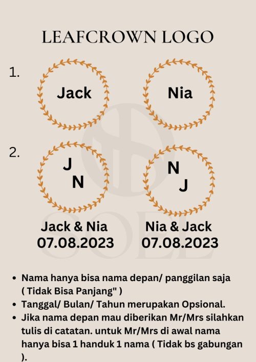 Handuk Couple Premium Kingdom