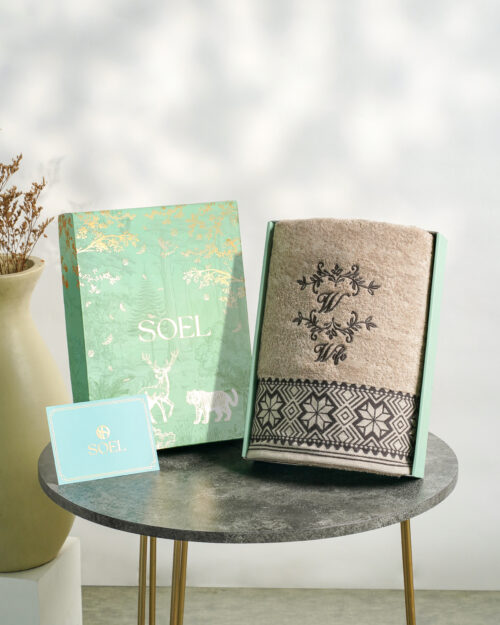 TAP09181 Handuk Single Towel Nava (Single Premium Towel With Premium Box) - Soel