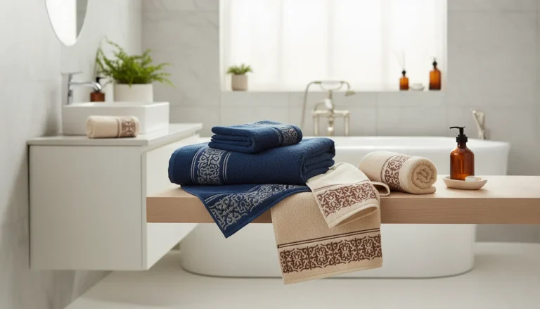 Ubah kamar mandi Anda menjadi oase mewah dengan 8 pilihan handuk dekoratif untuk kamar mandi. Temukan tips memilih bahan, warna, dan cara menata yang estetik.